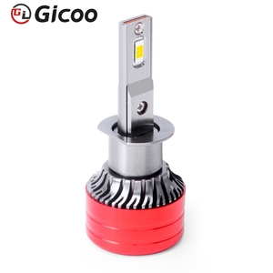 Gicoo F5 - Faros Delanteros LED para Automóvil, 60 W, H7, H11, 9005, 9006, H4, H13, 6500 K, Bombillas LED Canbus V13, 20000 lm, Luz Automotriz de Alta Potencia - Product Image 6