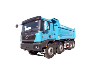 Shacman X5000 8x4 Dump Truck 500HP Euro 5 Left Steering <b>12</b> Wheels Heavy Duty Tipper with Hydraulic Front Lift for Mining - Product Image 1