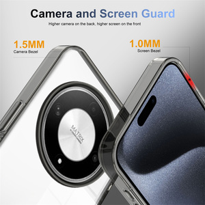 Funda protectora antideslizante acrílica transparente de lujo para <span class=keywords><strong>Honor</strong></span> X9b X9a X8a X8b <span class=keywords><strong>X8</strong></span> X7a X7b X6a X6 / Magic 6 5 Lite / 70 Lite - Product Image 3