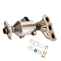 Convertisseur catalytique à trois voies à haut débit pour Peugeot 107 Citroën C1 Toyota Aygo 2005-2014 Tuyau d'échappement avec catalyseur 0342K0