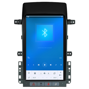 NaviHua بوصة شاشة عمودية اندرويد 11 GPS ملاحة مشغل لأسلوب تسلا شيفروليه كابتيفا - Product Image 5