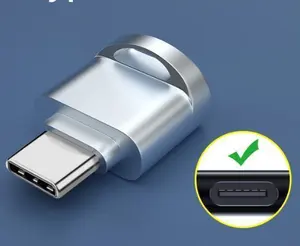 قارئ بطاقات ذاكرة USB من النوع C مهايئ OTG USB 3.1 USB-C إلى TF ذاكرة SD مايكرو محول بيانات بطاقة للكمبيوتر المحمول سامسونج شاومي ماك بوك