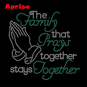 À <span class=keywords><strong>Dieu</strong></span> soit la <span class=keywords><strong>gloire</strong></span> strass transfert de chaleur fer sur motif de chaleur strass personnalisé - Product Image 5