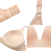Soutien-gorge de sport Victoria's Secret sans coutures de haute qualité pour femme, doux, fin, sans armatures, push-up, avec bonnet 3/4, dos en U, style corset, vente en gros