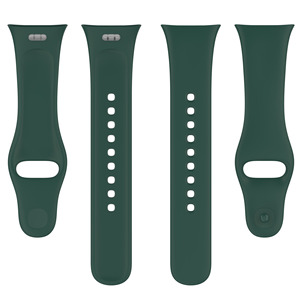 Correa de Reloj de Goma Elástica Barata de Fábrica BEEFLYPOWER, Correa de Reloj de Color Sólido Transpirable con Cierre de Gancho y Bucle para Redmi <span class=keywords><strong>Watch</strong></span> - Product Image 6