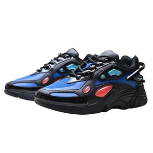 Chaussures de course respirantes à semelle épaisse tendance 2026, unisexes, style rétro, baskets chunky avec logo personnalisé - Product Image 5