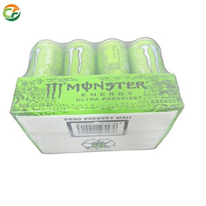 Boisson Énergisante 330ml Sans Sucre Taurine Caféine Goût Vert Rafraîchissant Gazeux Boîte de 12 Bouteilles Boisson Fonctionnelle Saine - Product Image 3