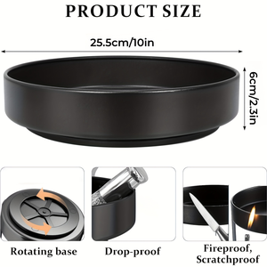 Estante de especias de acero inoxidable <span class=keywords><strong>moderno</strong></span>, plato giratorio para armario de despensa, bandejas decorativas, organizador de almacenamiento para armario de cocina - Product Image 4