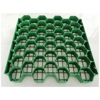 Grille de gravier en plastique ISO14001 moderne de 40 à 50mm de haut pour trou en nid d'abeille de 45mm pour l'installation de jardin sous l'allée d'usine et de maison