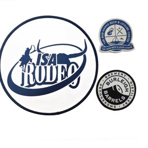 Wholesale Custom OEM Logo Designer for <b>Baseball</b> <b>Cap</b> Iron-On Woven Beaded Eco-Friendly Patches with Custom Logo Tags - Product Image 3