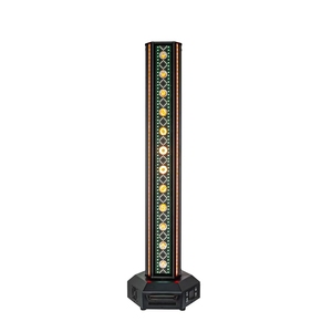Nuovo Modello 2026 <span class=keywords><strong>Fari</strong></span> Flash Dorati Variabili 12*5W con Controllo Vocale <span class=keywords><strong>RGB</strong></span> DMX - Luci d'Atmosfera per Bar e DJ - Product Image 6