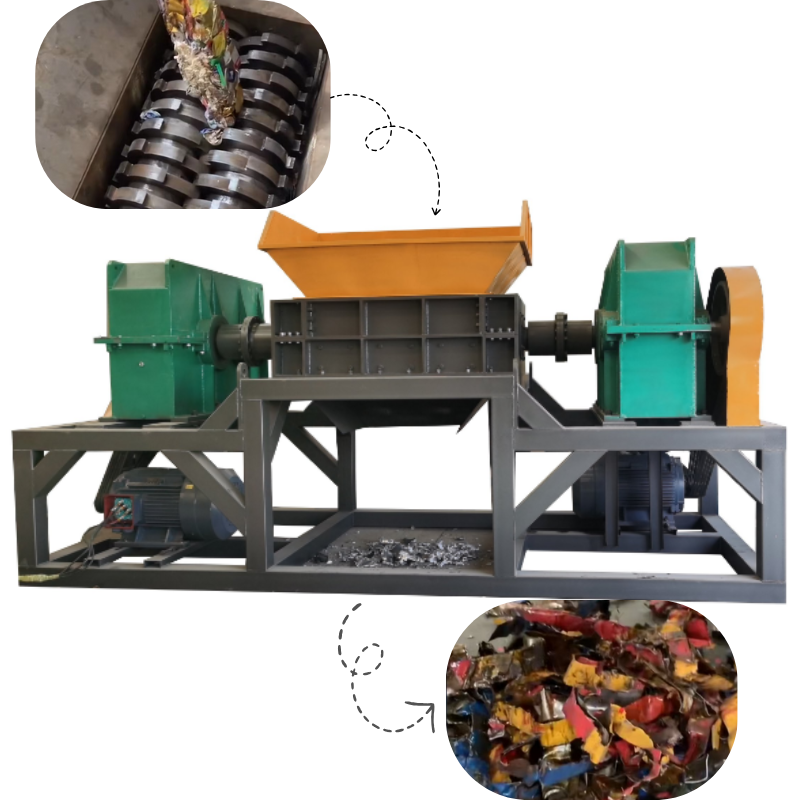 Recycling Metal Shredder for Scrap Metal