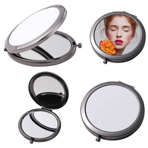 Tùy Chỉnh Trang Điểm Gương Tự Làm Ảnh Nhỏ Nhỏ Nhỏ Gọn Gương Tùy Chỉnh Thăng Hoa Kim Loại Nhỏ Gọn Gương - Product Image 5