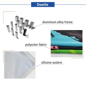 Stand Espositivo 10x10 in Tessuto Tensionato Senza Cornice con Profilo in Alluminio, Design per Fiere - Product Image 6