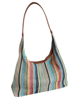 Mini sacs à bandoulière bandoulière décontracté vie quotidienne herbe tissée femmes dîner fête pochettes