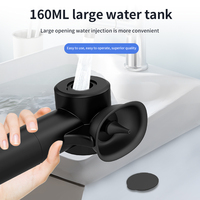 Kit de nettoyage d'oreilles électrique rechargeable USB-C avec système d'irrigation à air chaud pour l'élimination du cérumen et fonction de soin de santé