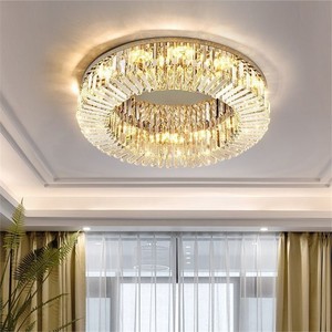 Luces de techo de cristal <span class=keywords><strong>LED</strong></span> nórdicas modernas, protección ocular con Base de acero inoxidable, venta directa de fábrica para sala de estar y dormitorio - Product Image 4
