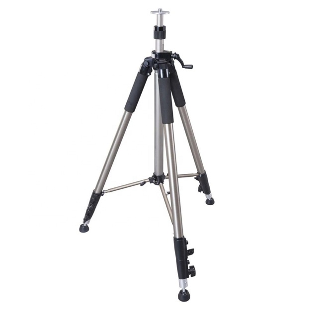 SET40 Flexible Tripod Total Station for Floor Survey Durable Aluminium Iron Metal Plastic Prism Pole
