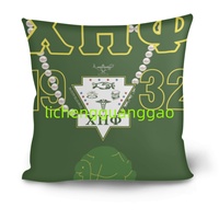 Housse de coussin décorative Gamma Phi Delta Sorority, cadeaux et articles de décoration pour sororité