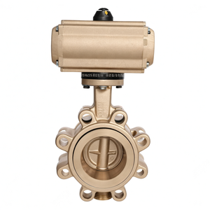 Válvula de Mariposa COVNA HK59-D-M de Hierro Fundido de 4 Pulgadas, Tipo Semi ANSI, con Control Neumático y Disco de Acero Inoxidable, para Pedidos Urgentes - Product Image 3