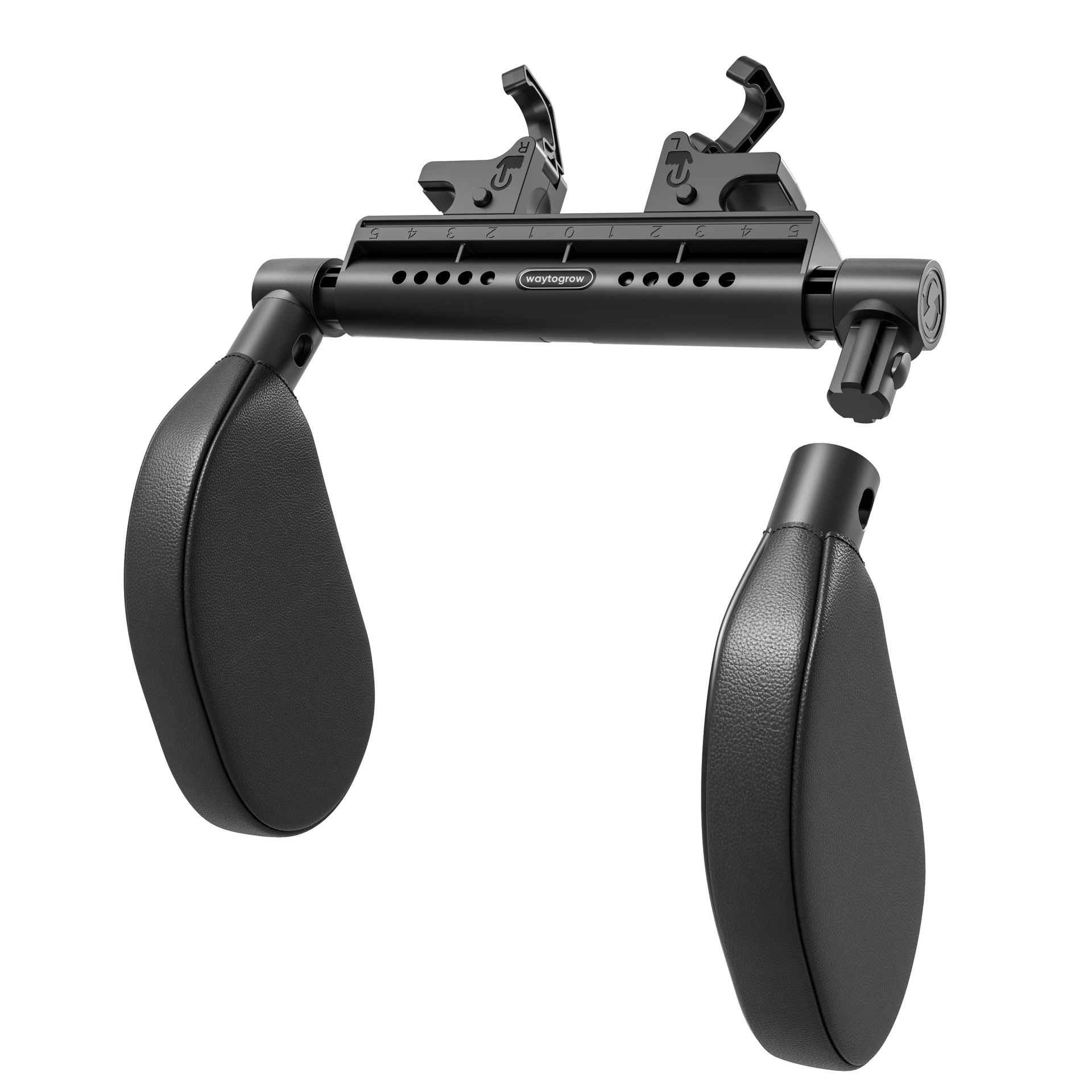 a13 gancho doble - negro