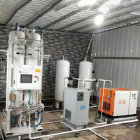 Planta de Oxígeno para Hospitales y Clínicas Médicas, Unidad de Separación de Aire Generadora de Gas, Bomba de Motor, PLC, Caja de Cambios, Venta de Planta de Oxígeno