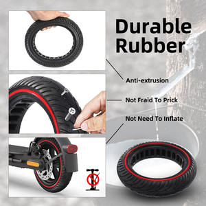 Accessoires Cityneye pour <span class=keywords><strong>Xiaomi</strong></span> M365 Mi4 <span class=keywords><strong>Pro</strong></span> Go Ultra Scooter électrique <span class=keywords><strong>pneus</strong></span> en caoutchouc durables pour Ninebot Max G30 Max G2 Max Plus - Product Image 3