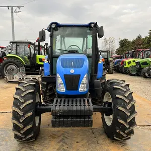 Cukup Digunakan Bekas TD5.1104 Traktor Pertanian Traktor untuk 4wd Bekas Traktor Mini Buatan Turki