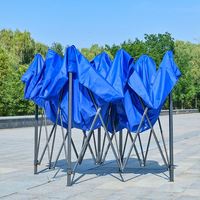 Fabricant professionnel Tendas Sanfonada 3x3 Tente instantanée à cadre en acier Toldo facile à monter pour l'extérieur 3x3