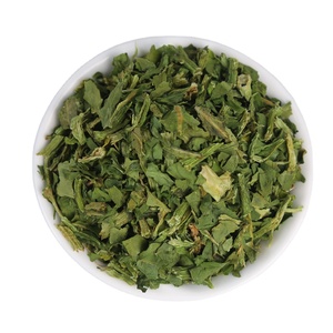 Ventes directes d'usine professionnelles de tranches d'épinards déshydratées vertes naturelles au meilleur prix - Product Image 2