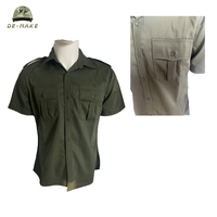 Quiana vert été sécurité Combat uniforme manches courtes pour tactique