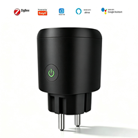 Enchufe Inteligente Zigbee 3.0 de Fábrica para la UE, Enchufe Inteligente Tuya con Control por Voz de Alexa y Google Home, Embalaje con Logotipo Personalizado OEM