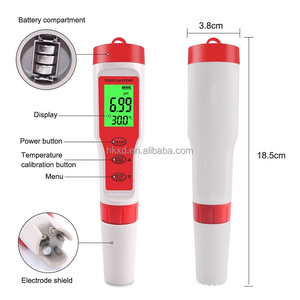 EZ9908 4 en 1 PH/TDS/EC/Thermomètre Numérique Moniteur de Qualité de l'Eau Testeur pour Piscines Eau Potable Aquariums - Product Image 2