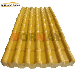 BORNAY 핫 세일 건축 자재 PVC 골판지 지붕 타일 경쟁력있는 가격에 플라스틱 루핑 시트