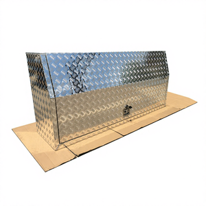 Boîte à outils en aluminium à ouverture latérale semi-encastrée pour <span class=keywords><strong>remorque</strong></span>, camion, <span class=keywords><strong>rangement</strong></span>, utilitaire, boîte à outils, <span class=keywords><strong>coffre</strong></span> à outils - Product Image 1