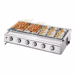 Parrilla de <span class=keywords><strong>Gas</strong></span> Portátil Rectangular <span class=keywords><strong>para</strong></span> Barbacoa, Ideal <span class=keywords><strong>para</strong></span> Picnic, Jardín, Fiestas y Cocina al Aire Libre - Product Image 2