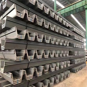 Prix d'usine Q235/Q235B 400x100x10.5mm Palplanches <span class=keywords><strong>en</strong></span> <span class=keywords><strong>acier</strong></span> <span class=keywords><strong>en</strong></span> forme de <span class=keywords><strong>U</strong></span> pour la construction - Product Image 6