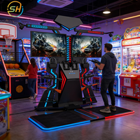 Plateforme interactive de réalité virtuelle : jeu de duel interactif 9D