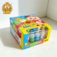 Bonbons liquides acidulés en forme de seringue à injection d'ours, personnalisables en gros