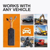Traceur GPS filaire mondial pour véhicules, étanche, avec coupure moteur à distance par relais, sans frais d'abonnement, SOS