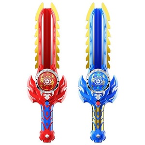 Meilleures ventes, très populaire en ligne : Ensemble <span class=keywords><strong>de</strong></span> jouets pour bébés garçons 0-24 mois, comprenant une épée rotative lumineuse et un <span class=keywords><strong>toupie</strong></span> <span class=keywords><strong>de</strong></span> <span class=keywords><strong>combat</strong></span> à tirer par cordon, style stand <span class=keywords><strong>de</strong></span> rue - Product Image 5