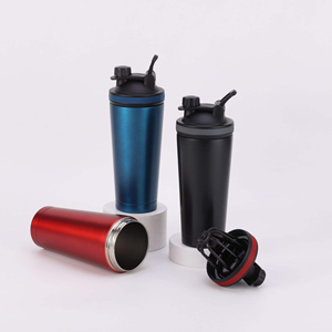 Botella Mezcladora de Proteína Personalizada de Acero Inoxidable, a Prueba de Fugas, para Gimnasio, Fitness, Deportes, Batidos de Proteína, Vaso para Agua - Product Image 5