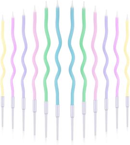 Spiral Creative Christmas Ball Rainbow Candle Birthday <b>Cake</b> <b>Decoration</b> Other Festive <b>Cakes</b> Premium Wax <b>Cake</b> <b>Decoration</b> <b>Supplies</b> - Product Image 3