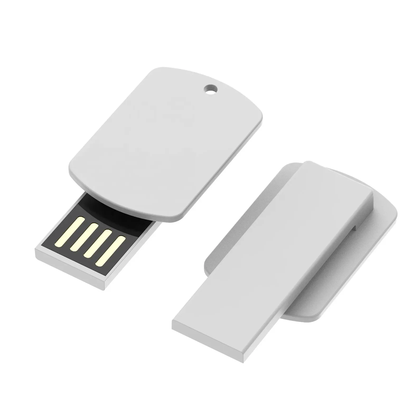 Quà Tặng Ổ USB Flash Hình Vuông Kẹp Nhỏ Khuyến Mại Ổ Usb Bộ Nhớ Usb 2.0 4GB