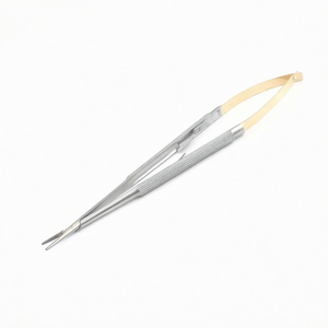 Pinzas Quirúrgicas de Acero Inoxidable de Alta Precisión, Pinzas Manuales para Tratamiento de Heridas de 10 cm - Product Image 1