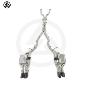 <span class=keywords><strong>BMW</strong></span> <span class=keywords><strong>M6</strong></span> E63 E64 S85 5.0L <span class=keywords><strong>V10</strong></span> Escape Ss304 Silenciador con válvula Catback - Product Image 2