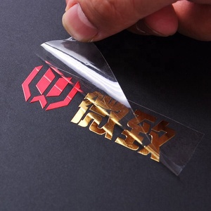 Tùy chỉnh sang trọng Logo 3D dập nổi nhãn kim loại chuyển Sticker chuyển in ấn - Product Image 6