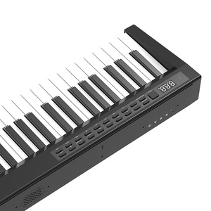 Strumenti musicali fabbrica diretta portatile 88 tasti pianoforte elettronico per adulti principianti con Wireless MIDI - Product Image 3