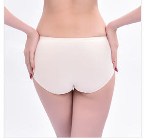 Bragas de seda de hielo para mujer, ropa interior Sexy de tiro medio de una pieza, cómoda, secreta, suave, transpirable, corte láser, sin costuras, 2021 - Product Image 5