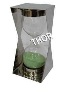 Minuterie de sable nautique automatique automatique en acier inoxydable, décoration traditionnelle de 5 et 3 minutes, pour la maison et le bureau - Product Image 2